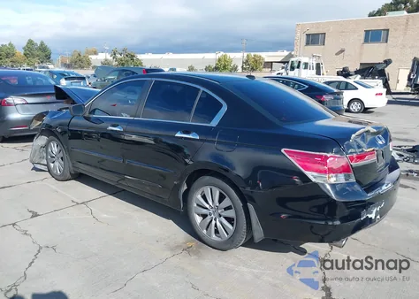 2012 Honda Accord 3.5 Ex-L from USA, damaged, VIN 1HGCP3F85CA022406